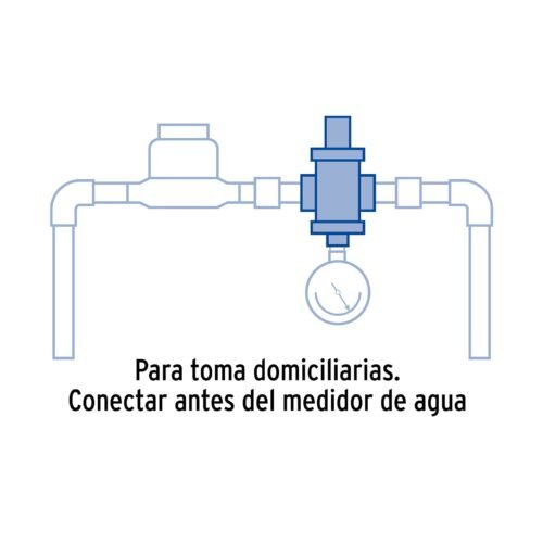 Válvula reductora de presión 3/4", Foset