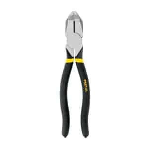 22606 - Pinza para electricista 8" uso rudo, mango de PVC, Pretul