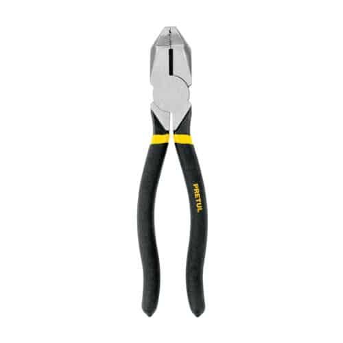 22606 - Pinza para electricista 8" uso rudo, mango de PVC, Pretul