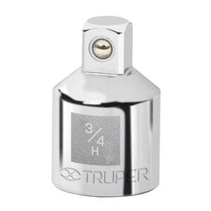 13424 - Adaptador para matraca de cuadro 3/4" a cuadro 1/2", Truper
