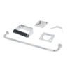 49255 - Juego de 5 accesorios para baño, acero inoxidable, BASIC