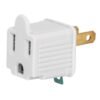 46252 - Bolsa con 2 adaptadores 3 a 2 blancos, Volteck