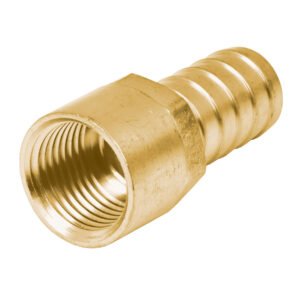 49311 - Adaptador hembra de latón 1/2" para poliducto, Foset
