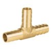 49641 - Tee inserción macho latón 1/2" para poliducto negro, Foset