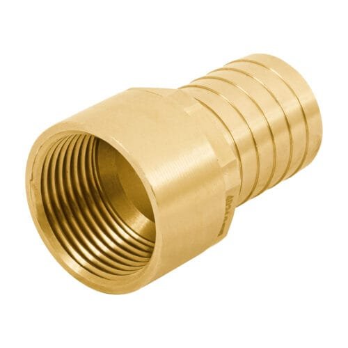 49313 - Adaptador hembra de latón 1" para poliducto, Foset