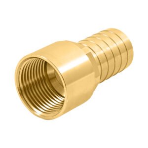 49312 - Adaptador hembra de latón 3/4" para poliducto, Foset