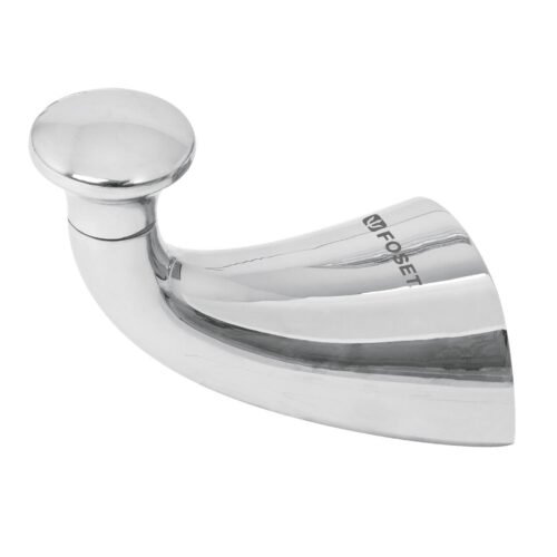 49635 - Gancho sencillo metálico para toalla, Foset Aero