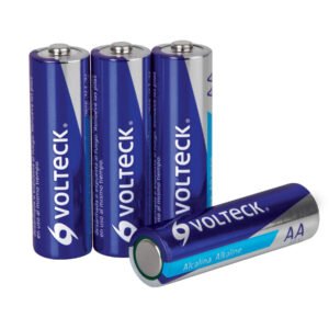 46315 - Blíster con 4 pilas alcalinas AA, VOLTECK
