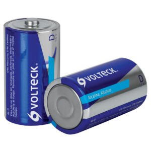 46318 - Blíster con 2 pilas alcalinas D, VOLTECK