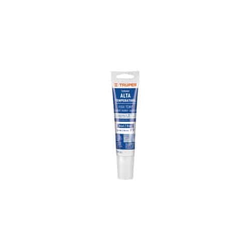 17568 - Sellador de silicón azul para altas temperaturas, 85 g