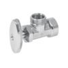 49112 - Llave angular de 1/2", de compresión, FOSET
