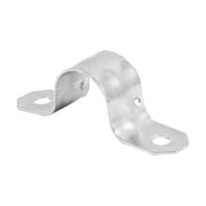 46923 - Bolsa c/10 abrazaderas tipo omega 1/2" p/tubo pared delgada