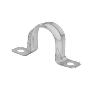 46925 - Bolsa c/10 abrazaderas tipo omega 1" p/tubo pared delgada