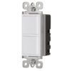 APDO-CLP.jpg 46337 - Interruptor dúplex, 1 sencillo y 1 de 3 vías, línea Classic