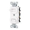 47729 - Interruptor dúplex de palanca, Standard, blanco, Volteck
