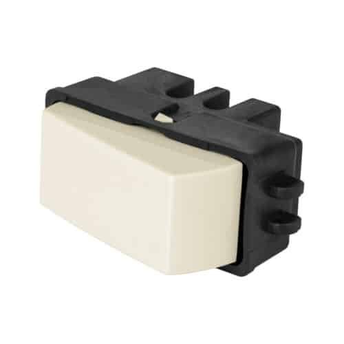 27228 - Interruptor sencillo, marfil, línea Volteck Basic