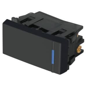 47988 - Interruptor de 3 vías, 1 módulo, línea Española,color negro