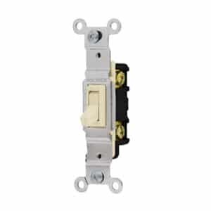 46000 - Interruptor vertical de palanca, Standard, marfil, Volteck