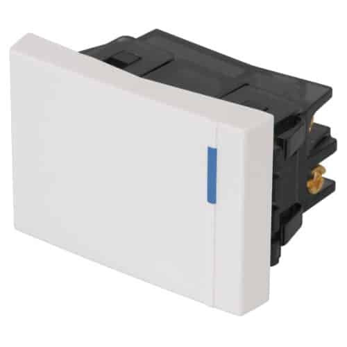 APSE15-EEB.jpg 47049 - Interruptor de 3 vías, 1.5 módulos, línea Española, blanco