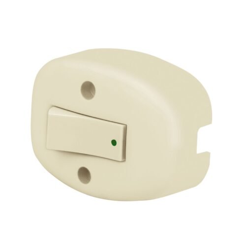47042 - Interruptor de sobreponer sencillo, a granel, Volteck