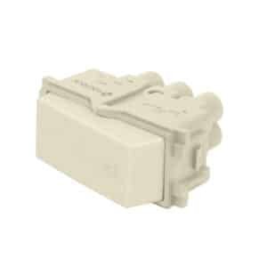 48099 - Interruptor para timbre, línea Italiana, color marfil