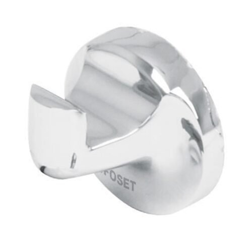 49399 - Gancho sencillo metálico para toalla, Foset Aqua