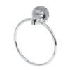 49396 - Toallero de argolla de acero inoxidable, Foset Aqua