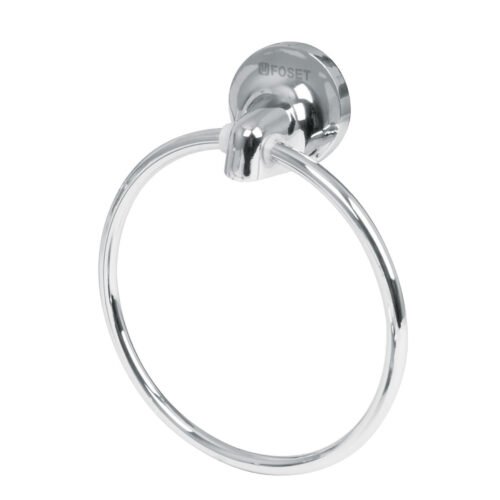 49396 - Toallero de argolla de acero inoxidable, Foset Aqua