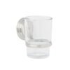 AQA-81N.jpg 45978 - Portavaso cepillero satín con vaso de vidrio, Foset Aqua