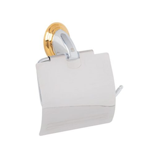 AQA-82G.jpg 45981 - Portarrollo metálico acabado cromo-oro, Foset Aqua