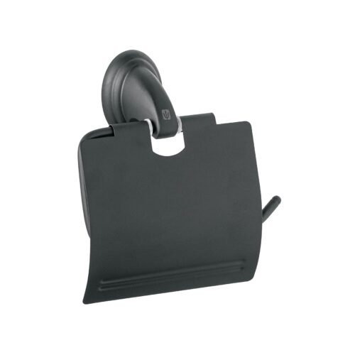 AQA-82M.jpg 45983 - Portarrollo metálico acabado negro, Foset Aqua