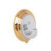 AQA-83G.jpg 45985 - Gancho sencillo metálico acabado cromo-oro, Foset Aqua