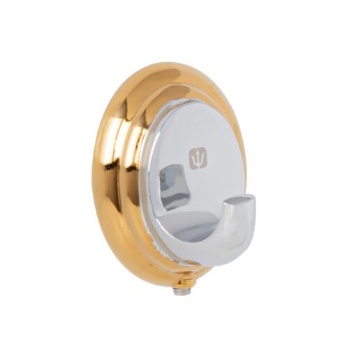 AQA-83G.jpg 45985 - Gancho sencillo metálico acabado cromo-oro, Foset Aqua