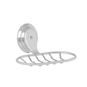 45988 - Jabonera metálica cromo, Foset Aqua