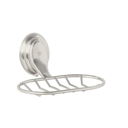 45990 - Jabonera metálica satín, Foset Aqua
