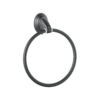 AQA-87M.jpg 45999 - Toallero argolla metálico acabado negro, Foset Aqua