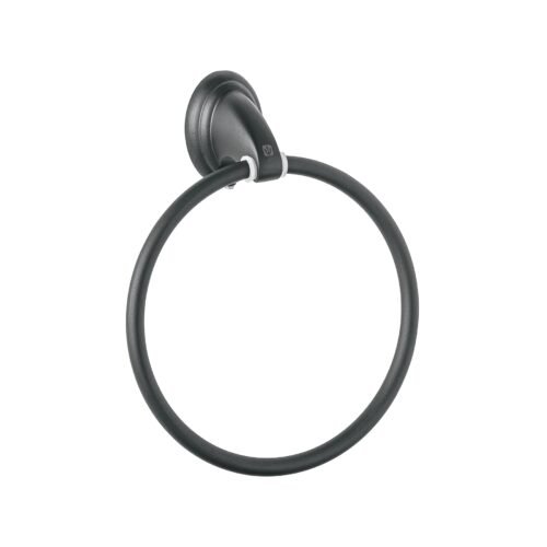 AQA-87M.jpg 45999 - Toallero argolla metálico acabado negro, Foset Aqua