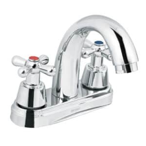 AQM-51.jpg 49692 - Mezcladora lavabo 4" cromo, nariz curva, cruceta, AQUA