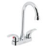 49691 - Mezcladora lavabo 4" cromo, tipo bar, palanca, AQUA