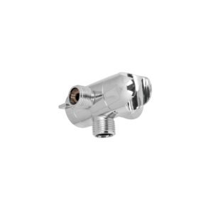 49960 - Desviador de 3 vías para brazo con soporte, cromo, Riviera