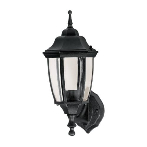 ARB-101S.jpg 47289 - Arbotante tipo farol tradicional soportado p/exterior, negro