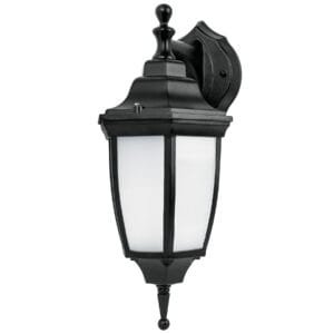 46342 - Arbotante de LED 8 W tipo farol suspendido negro, Volteck