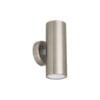 48009 - Arbotante satín de LED 10 W de acento 2 spots luz cálida