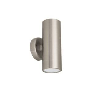 48009 - Arbotante satín de LED 10 W de acento 2 spots luz cálida