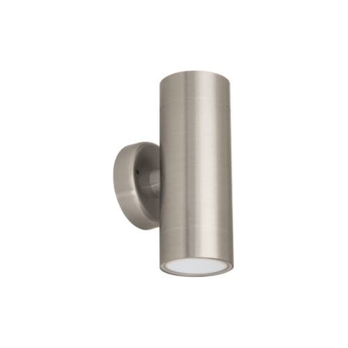 48009 - Arbotante satín de LED 10 W de acento 2 spots luz cálida