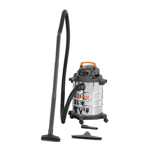 101523 - Aspiradora de sólidos y líquidos, 5 gal, acero inox, Truper