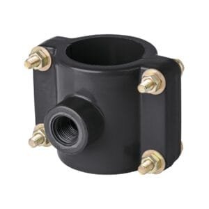 40712 - Abrazadera para toma domiciliaria PP 2" x 1/2", Foset