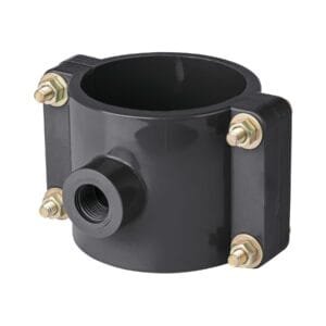 40714 - Abrazadera para toma domiciliaria PP 3" x 1/2", Foset