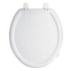 49902 - Asiento redondo ligero con tapa para WC, blanco, FOSET BASIC