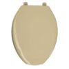 47035 - Asiento alargado con tapa para WC, abierto, beige, FOSET